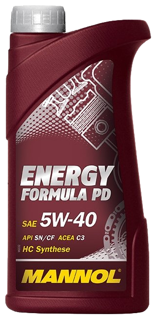 Моторное масло Mannol Energy Formula PD 5W40, 1л